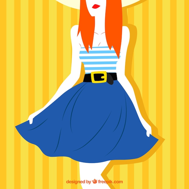 Summer Clothes Vector Templates – Free Download