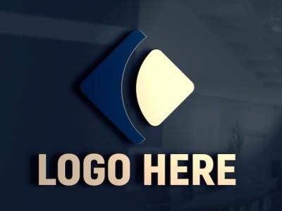 Professional Office Branding Mockup for Corporate Logos – Free Download