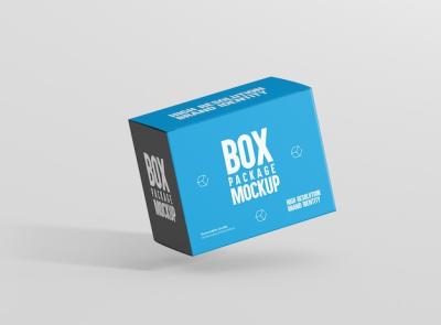 Rectangle Packaging Box Mockup – Free to Download