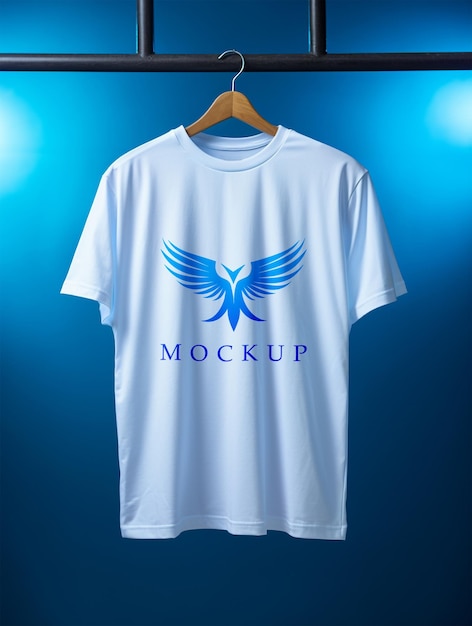 White T-Shirt Mockup Design – Free Download