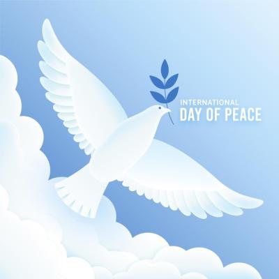 International Day of Peace Flat Design Illustration – Free Download