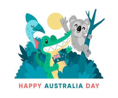 Flat Design Australia Day – Free Stock Photos for Download