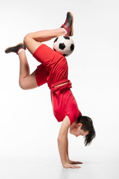 Dynamic Acrobatics with a Football – Free Download