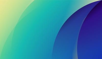 Modern Blue Gradient Wave Background – Free Download