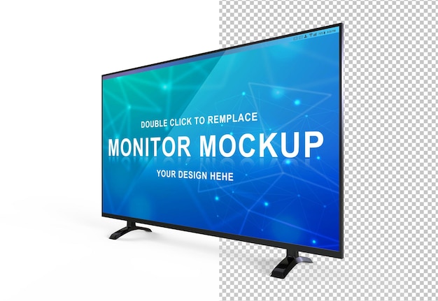 Smart TV Mockup – Download Free Stock Photo