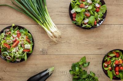 Organic Salad on Table – Free Stock Photo Download