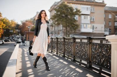 Young Stylish Woman in Fashionable Outfit – Free Stock Photo, Download for Free