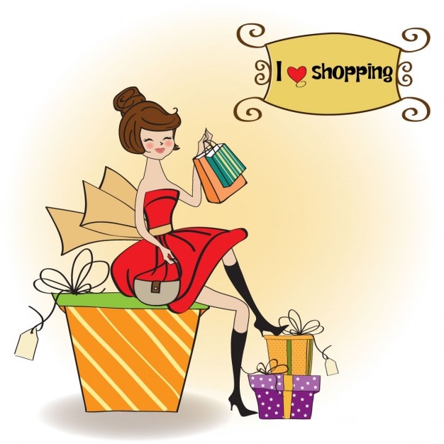 Shopping Enthusiasm – Free Download Free Stock Photo