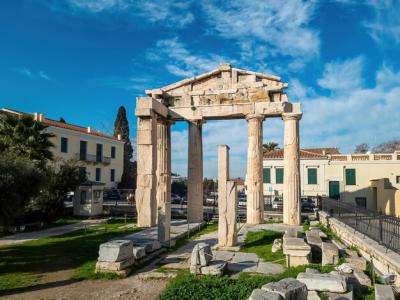 Gate of Athena Archegetis in Athens, Greece – Free Stock Photo Download