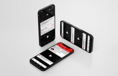 YouTube Mobile Phone Mockup – Free Download