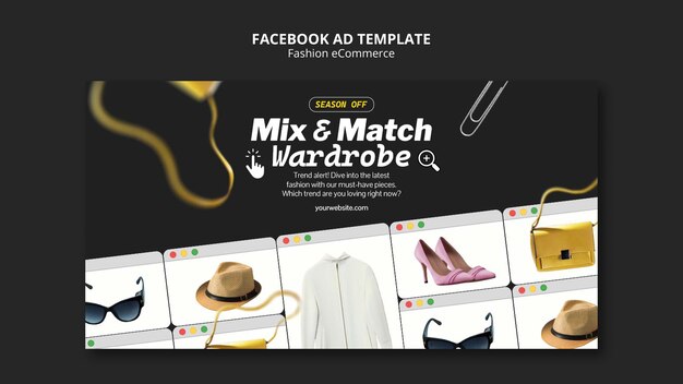 Fashion Collection Facebook Template – Free Download