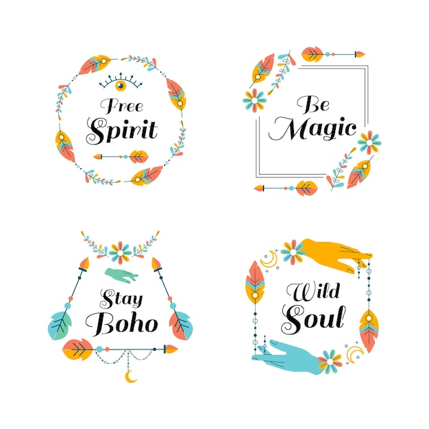 Boho Frame Pack – Free Stock Photo, Download Free