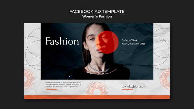 Women’s Fashion Facebook Template – Free Download