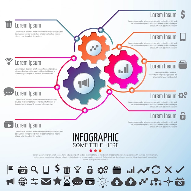 Arrow Infographics Design Template – Free to Download