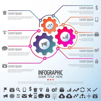 Arrow Infographics Design Template – Free to Download