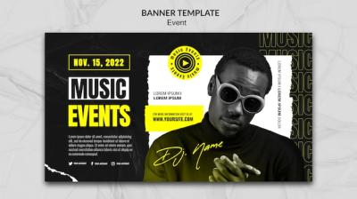 Event Banner Template Design – Free Download