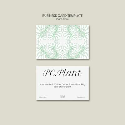 Plant Care Template Design – Free Download