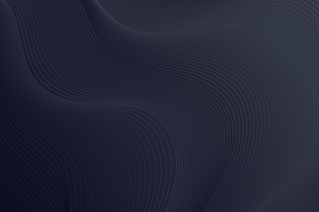 Gradient Black Background with Wavy Lines – Free Stock Photo Download