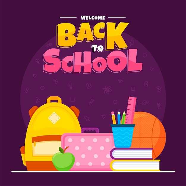 Back to School Background – Free Download