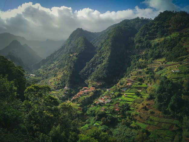 Beautiful Green Mountains with Cloudy Sky – Free Stock Photo, Download for Free