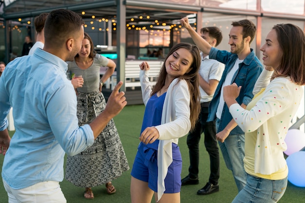 Dynamic Party Scene: People Dancing – Free Stock Photo for Download