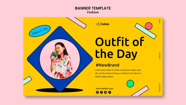 Fashion Sale Banner Template – Free Download, Free Stock Photo