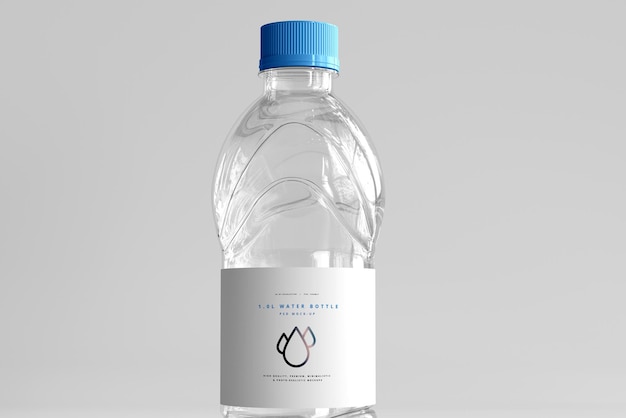 1.0L Fresh Water Bottle Mockup – Free Download, Download for Free, Free Stock Photo