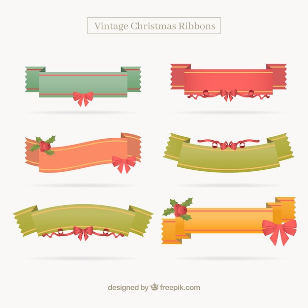 Multicolor Ribbons Collection – Free Download