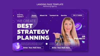 Marketing Agency Template Design â Free Download