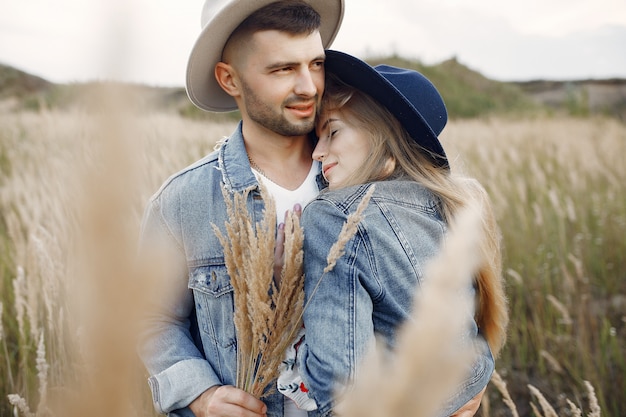 Beautiful Couple in a Wheat Field – Free Stock Photo, Download for Free