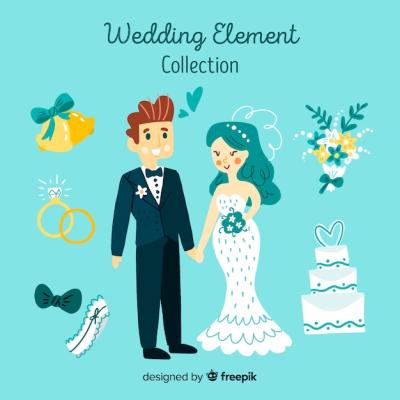 Wedding Element Collection – Free Stock Photos for Download