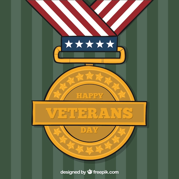 Veterans Day Medal Design – Free Stock Photo for Download