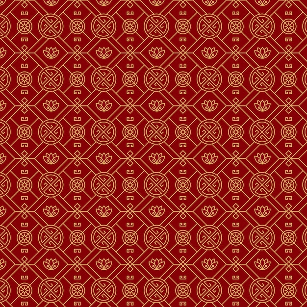 Flat Design Chinese Pattern – Free Download, Download Free Stock Photo