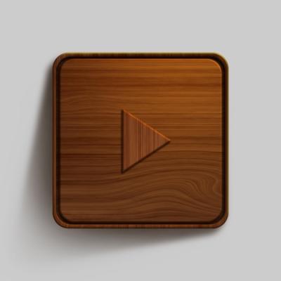 Wooden Button Design – Free Stock Photo, Download Free