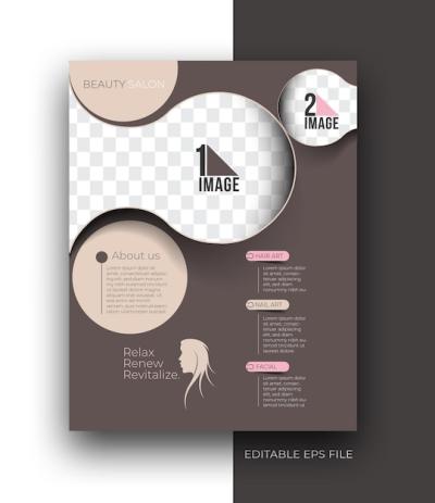 Beauty Care A4 Business Flyer Poster Brochure Design Template – Free Download