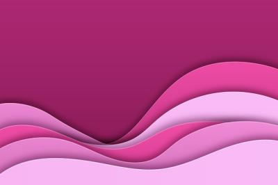 Wavy Background in Paper Style – Free Download