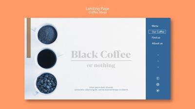 Coffee Shop Landing Page Template for Your Next Project – Free Download