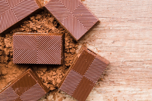 Chocolate and Cocoa Crumbs – Free to Download Stock Photo