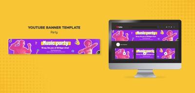 Party Template Design – Free Download, Download Free Stock Photo