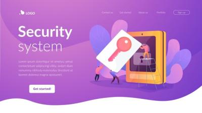 Security System Landing Page Template – Free Download