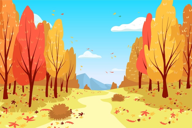 Hand Drawn Autumn Background – Free Stock Photo, Download for Free