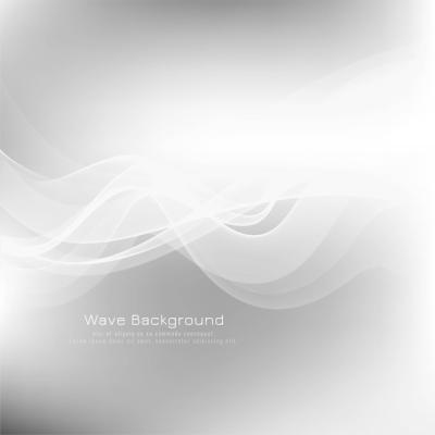 Abstract Wave Grey Background Vector – Free Download