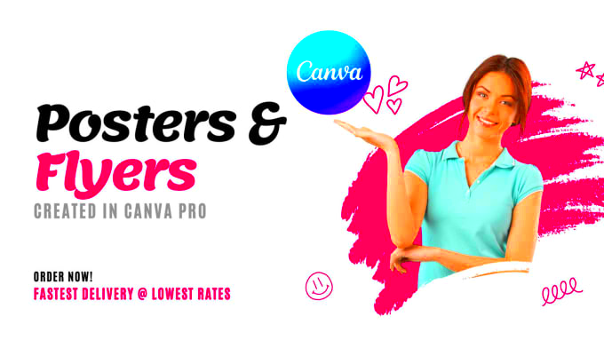 Design eye catching posters in canva pro by Nova_concepts Fiverr