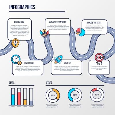 Timeline Infographic Design – Free Download, Download Free Stock Photo