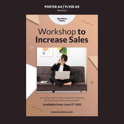 Business Vertical Print Template – Free Download