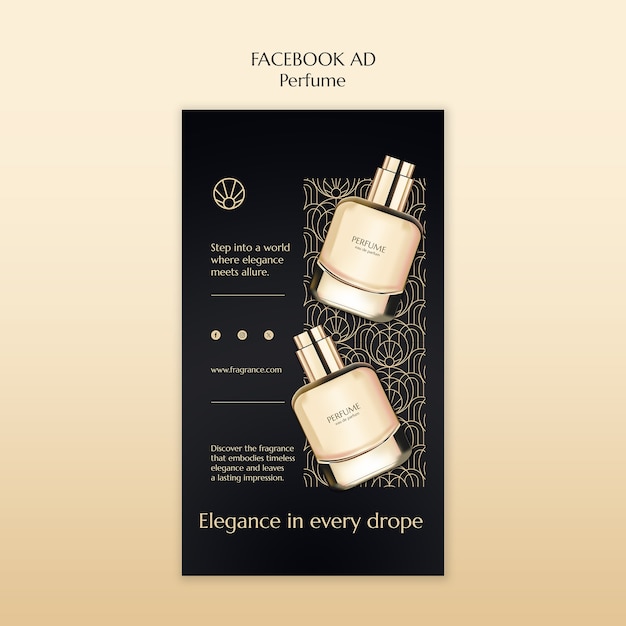 Perfume Template Design – Free to Download Quality PSD Templates