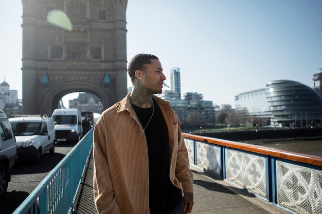 Young Man in London Streets – Free Stock Photos for Download