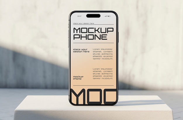 Electronic Device Screen Mockup – Free Download