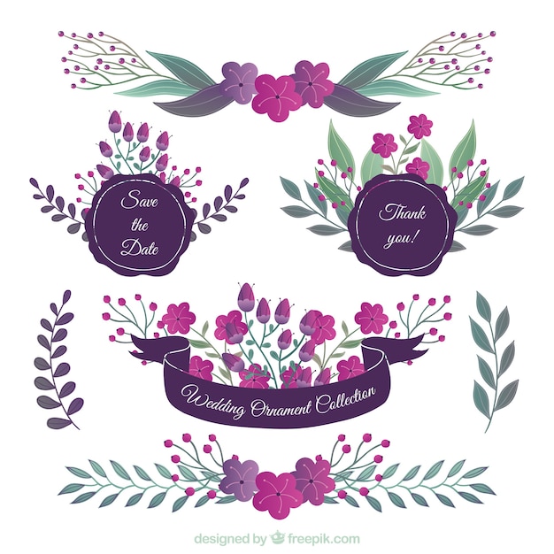 Wedding Ornaments Collection for Decoration – Free Download