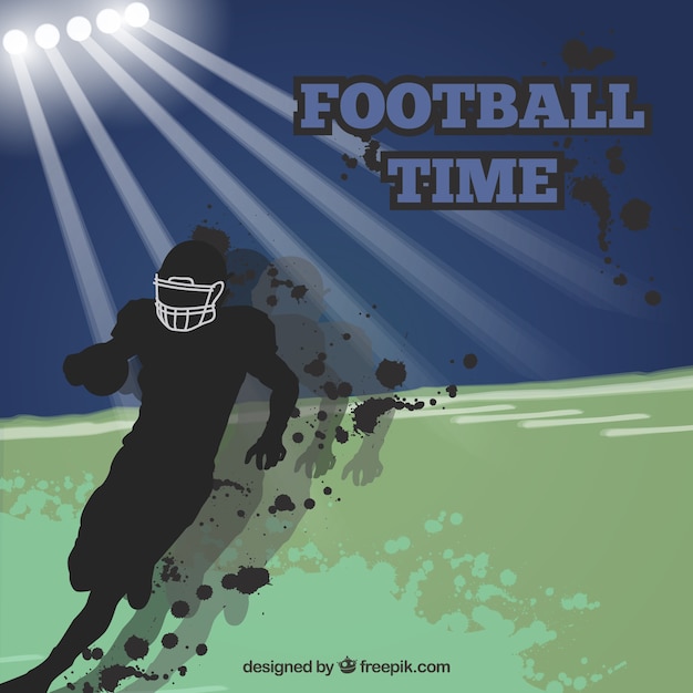 American Football Vintage Background – Free Download